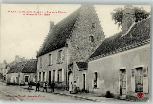 Nogent-le-Rotrou Rue de la rhonne Maison du XVI. siecle