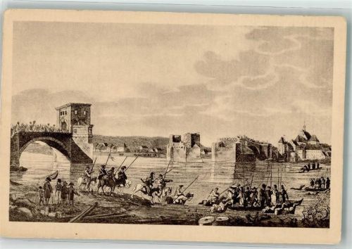 Meißen Überreste der Elbrücke Folge 30 Nr. 3 Verlag Rothe Meissen