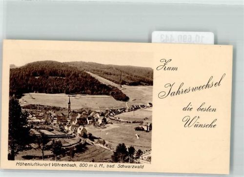Vöhrenbach Jahreswechel Mini AK