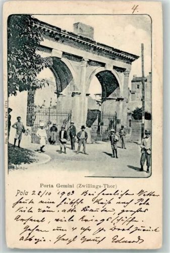 Pula 1902 Zwillings-Tor