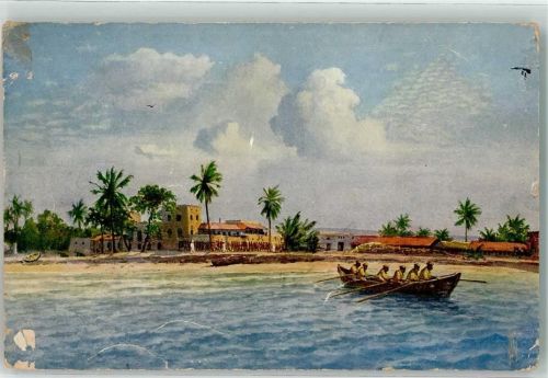Kilwa Kiwindje gemalt von Duschek