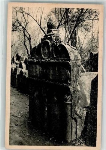 Prag Grabstein Rabbi Löw Serie V./6 Fremdenverkehrsverein
