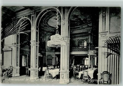 Göggingen Hofrat F. Hessings orthopädische Heilanstalt Speisesaal
