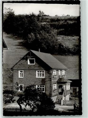Wunderthausen Pension Knoche Ort handschriftlich