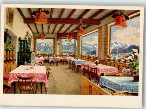 Seifriedsberg sign. Schäfer N. Gasthaus Cafe Pension Kühberg