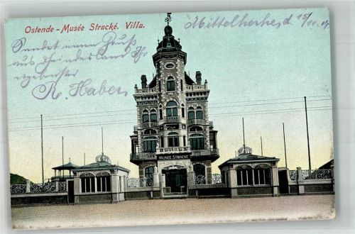 Ostende Museum Stracké Feldpost WK i Sanitätskompagnie