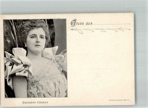 Prinzess Chimay Clara Ward