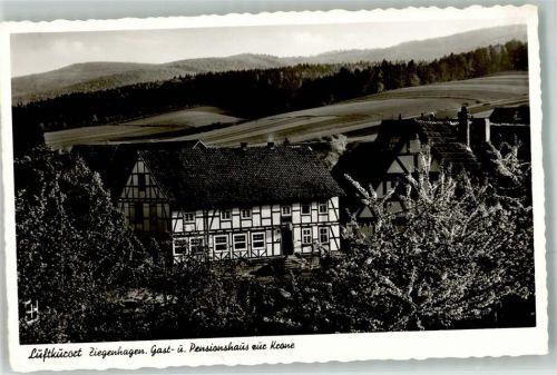 Ziegenhagen Gasthaus Pension Zur Krone W. Blessmann