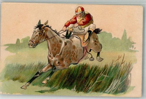 1900 Sprung über den Graben