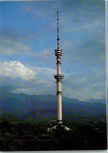 TV Tower 370 m high 1987 AK Russland