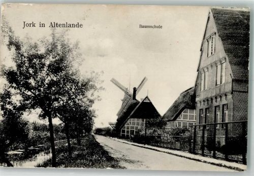 Jork 1914 Windmühle Altenlande