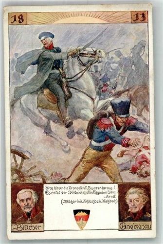 1813 General Blücher Gneisenau Gefechte
