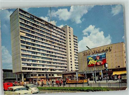 Berlin Mitte Zoo Palast - Hochhaus 1959 AK