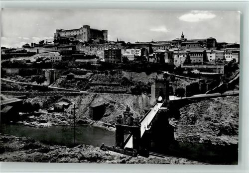 Toledo Ortsansicht und Alcantara-Brücke