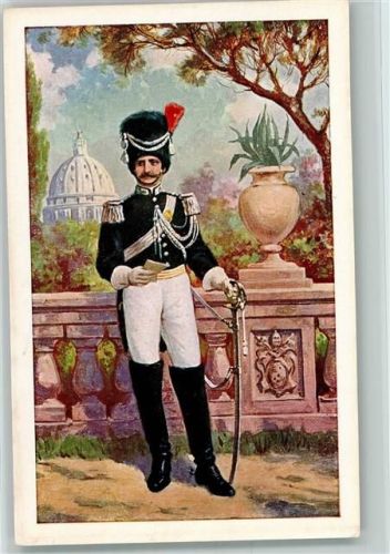 Serie 4394-8 Ufficiale dei Gendarmi in alta uniforme - Uniformen