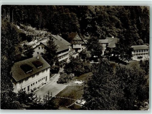 Wildberg Luftaufnahme Haus Saron Christl. Erholungs- u. Freizeitheim