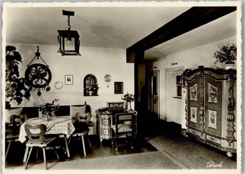 Reichenbach Hotel Berggasthof Hirsch Innenaufnahme Diele
