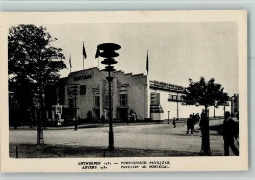 Pavillon du Portugal 1930 offiz. AK