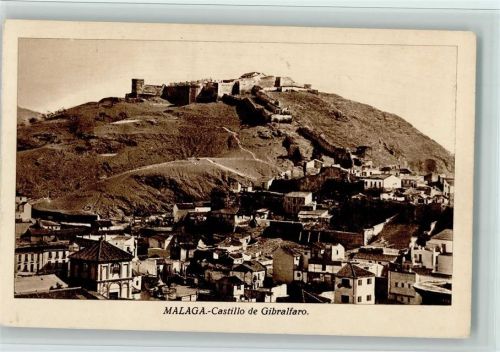 Malaga Burg Gibralfaro