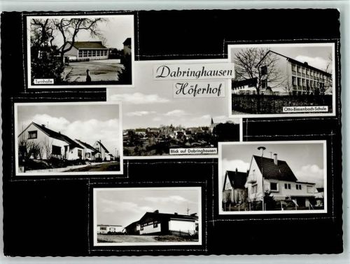 Dabringhausen Turnhalle Blick auf Dabringhausen Otto-Biesenbach-Schule Ortsansichten Mehrfachaufnahme Höferhof
