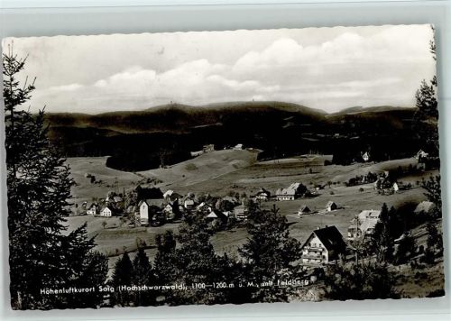 Saig Ortsanischt mit Feldberg