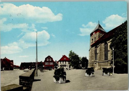 Everswinkel St. Magnus-Kirche mit Kirchplatz