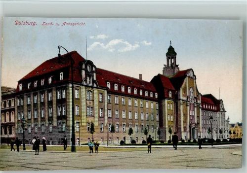 Duisburg Amtsgericht ca 1913 AK