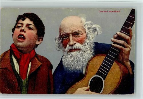 1914 Costumi napolitani - Gitarre AK