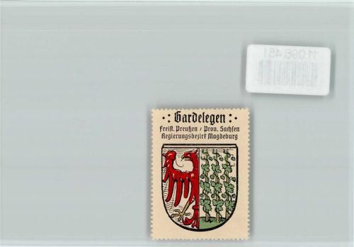 Gardelegen Vignette Wappen Kaffee Hag ca 1920-1940