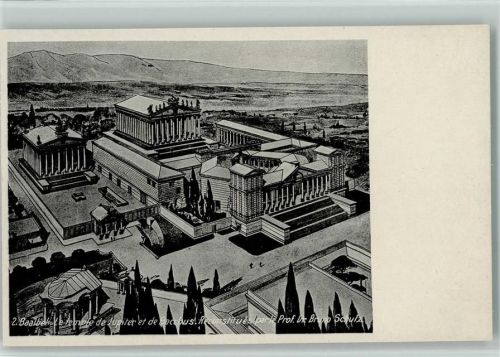 Le temple de Jupiter et de Bacchus Reconstitués parle Prof. Dr. Bruno Schulz