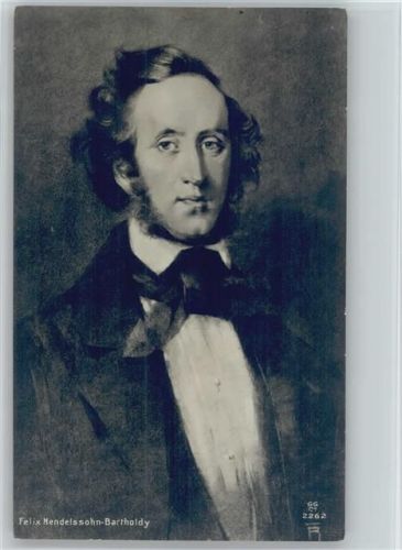 Mendelssohn Foto AK Mendelssohn Bartholdy, F.