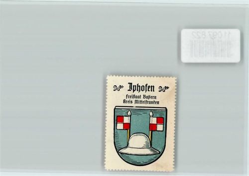Iphofen Vignette Wappen Kaffee Hag ca 1920-1940