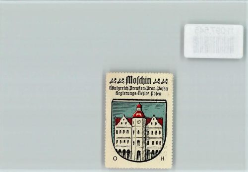 Moschin Vignette Wappen Kaffee Hag ca 1920-1940