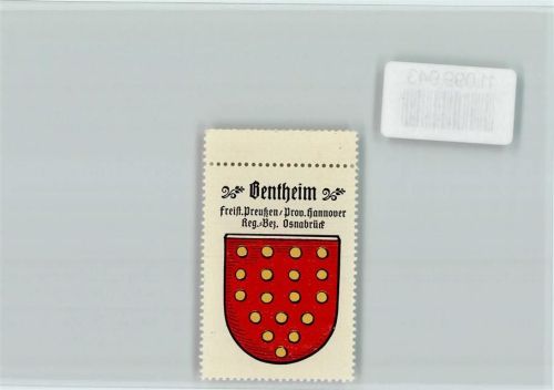 Bad Bentheim Vignette Wappen Kaffee Hag ca 1920-1940