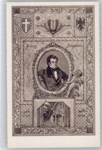 Erinnerung 1797-1828 - schöne AK