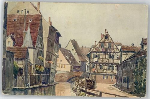 Ulm 1929 Nr. 577 - Partie an der Blau