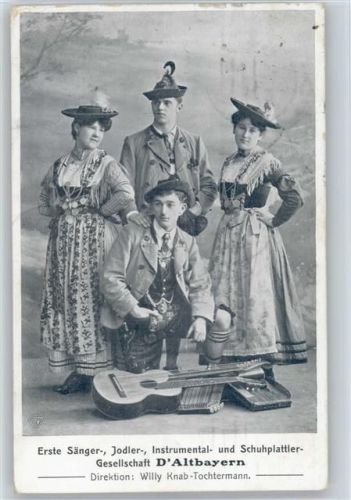 D Altbayern Sänger-, Jodler-, Instrumental- u. Schuhplattler-Gesellschaft