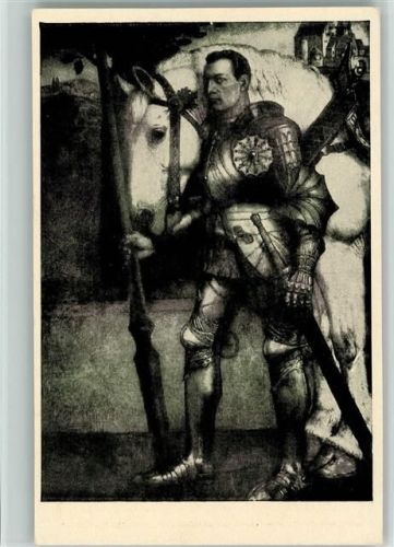 Kunstwart AK Nr. 85 - sign Boehle - Furchtlos und treu