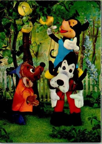 1978 Disney Stofftiere, Goofy, Mickey Mouse