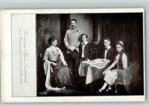 Erzh. Franz Ferdinand mit Familie