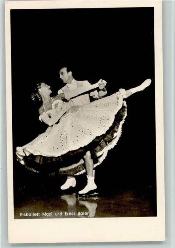 Eisballett Maxi und Ernst Baier Paarlauf