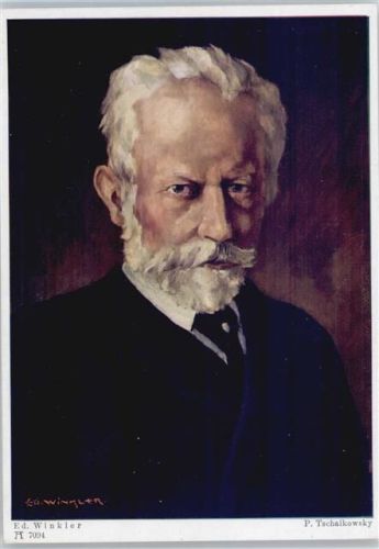 Tschaikowsky, Ackermann Serie 708, Nr.7094, sign. Ed. Winkler