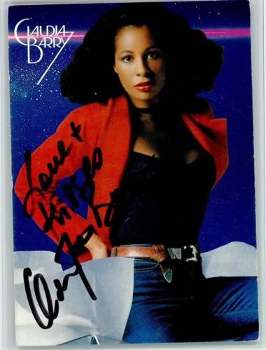 Claudia Berry Original Autogramm