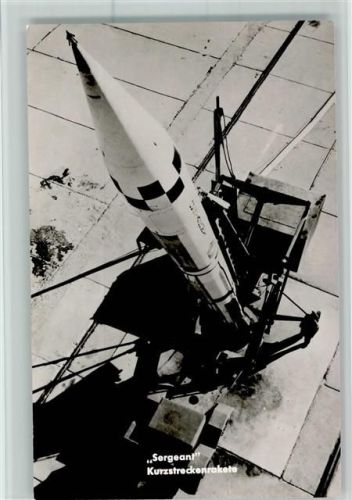 Sergeant - Kurzstreckenrakete AK Waffen Bundeswehr