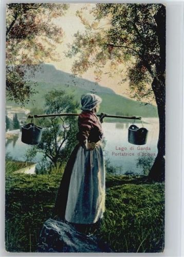 Italien - Lago di Garda 1905 AK - Volkstypen