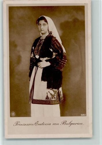 Prinzessin Eudoxia in Landestracht NPG Nr. 5454 Foto AK