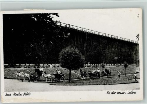Bad Rothenfelde 1949 Saline - Ziegenkutsche