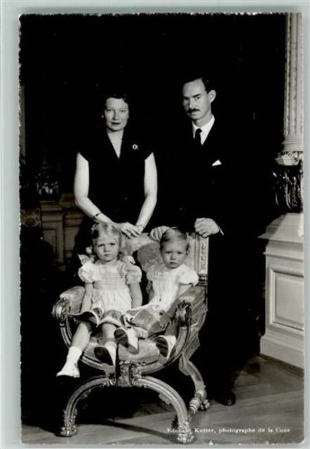 Familie Grand Ducale ca 1958 AK