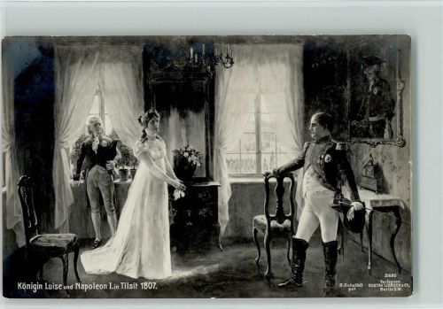 Nr. 2680 Liersch - Luise von Preußen mit Napoleon in Tilsit 1807