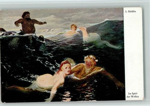 Im Spiel der Wellen - Nymphen und Wassergott - Mythologie